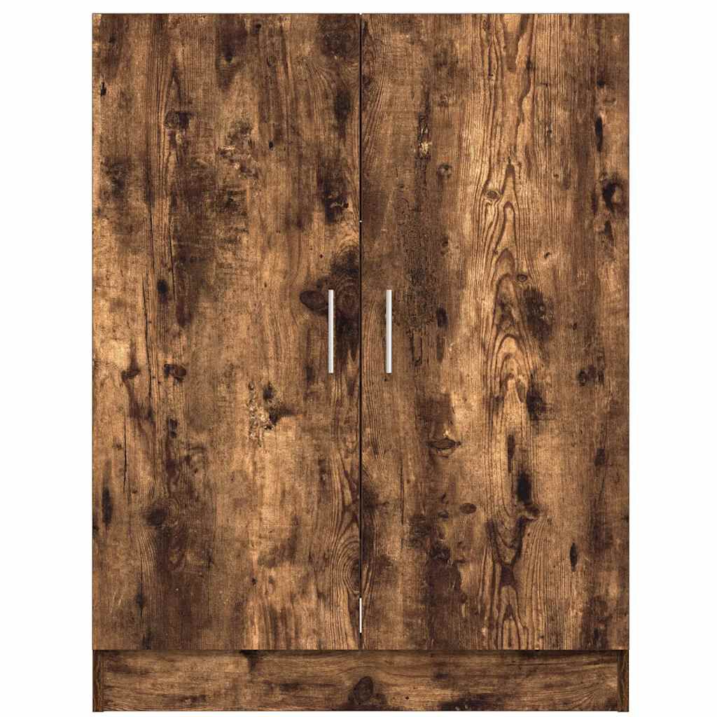 vidaXL Ντουλάπι Πλυντηρίου Καπνιστός Δρυς 71 x 71,5 x 91,5 εκ.