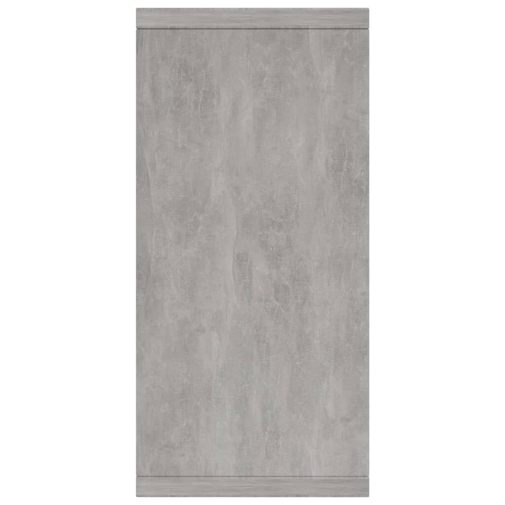 vidaXL Μπουφές Γκρι του Σκυροδέματος 88 x 30 x 65 εκ. από Επεξ. Ξύλο