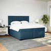 vidaXL &Kappa;&rho;&epsilon;&beta;ά&tau;&iota; Boxspring &mu;&epsilon; &Sigma;&tau;&rho;ώ&mu;&alpha; &Mu;&pi;&lambda;&epsilon; 200x200 &epsilon;&kappa;. &Beta;&epsilon;&lambda;&omicron;ύ&delta;&iota;&nu;&omicron;