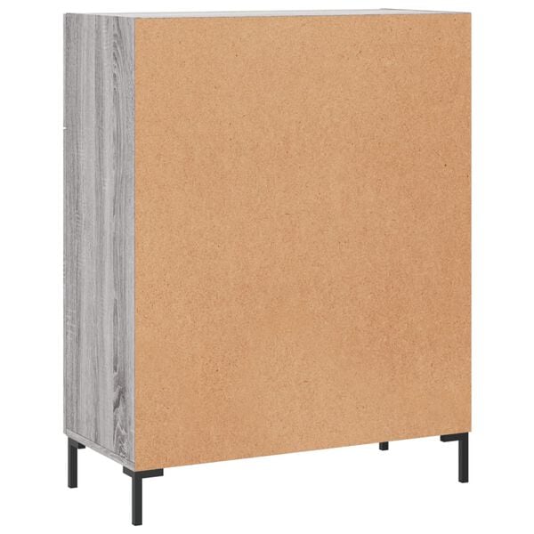 vidaXL Ντουλάπι Γκρι Sonoma 69,5 x 34 x 90 εκ. από Επεξεργασμένο Ξύλο