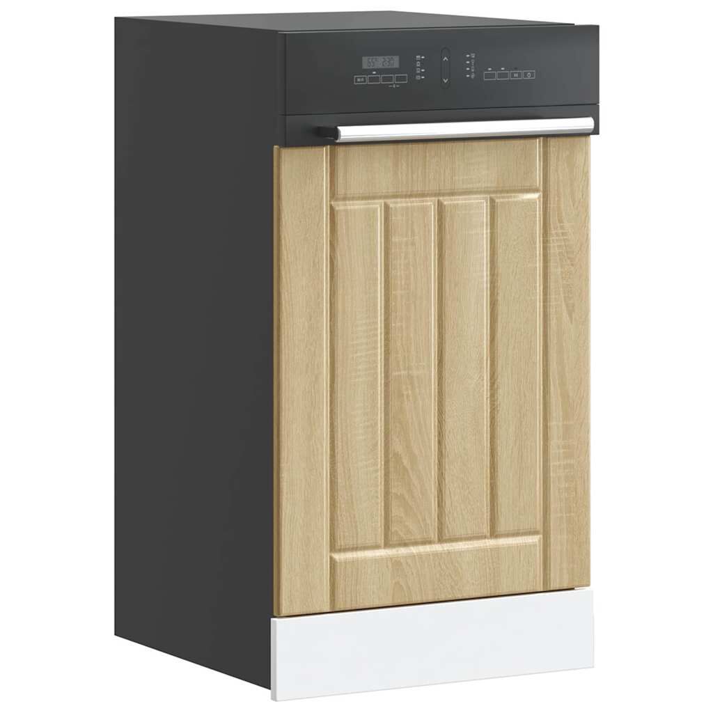 vidaXL Πλυντήριο πιάτων Πίνακας "Lucca" Sonoma Oak Engineered Wood