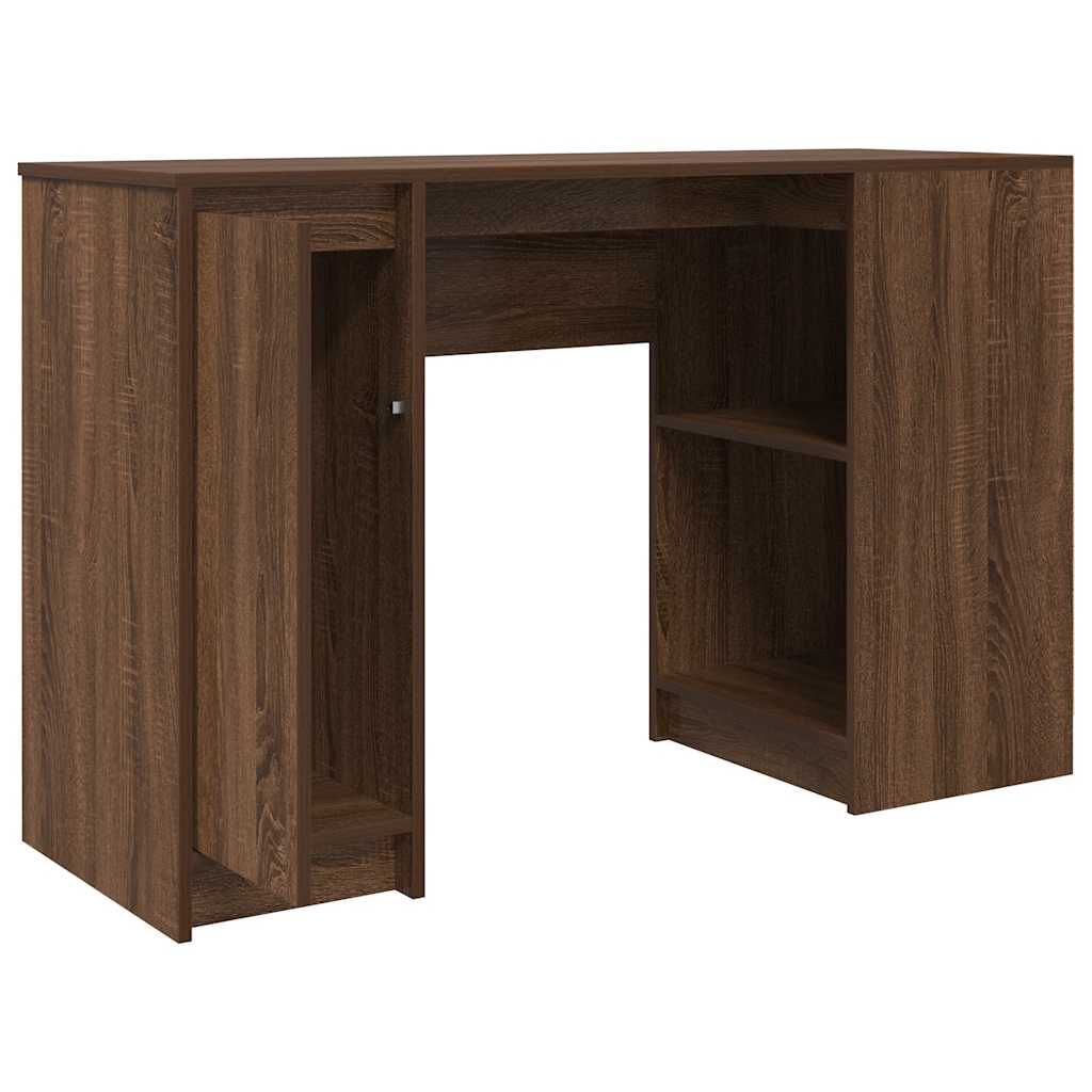 vidaXL Γραφείο Καφέ Δρυς 120x42x76 εκ. από Επεξεργασμένο Ξύλο