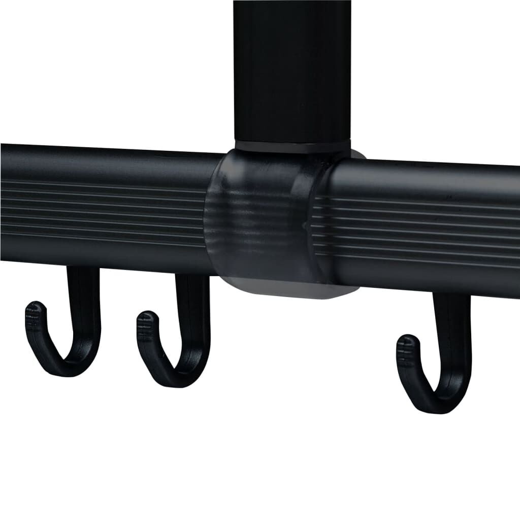 Sealskin Σιδηρόδρομος Κουρτίνας Μπάνιου Σετ Easy-Roll Μαύρος