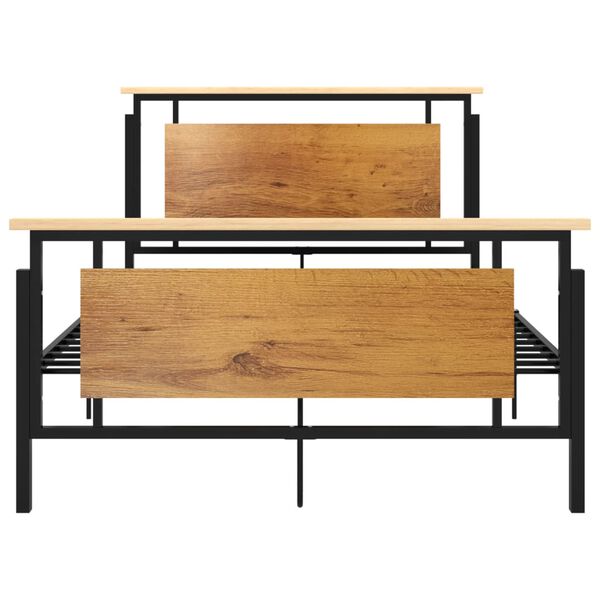 vidaXL &Pi;&lambda;&alpha;ί&sigma;&iota;&omicron; &Kappa;&rho;&epsilon;&beta;&alpha;&tau;&iota;&omicron;ύ 120 x 200 &epsilon;&kappa;. &Mu;&epsilon;&tau;&alpha;&lambda;&lambda;&iota;&kappa;ό