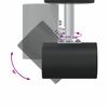 vidaXL Σποτ οροφής Μαύρο 73 x 6.5 x 11.5 εκ Ατσάλι