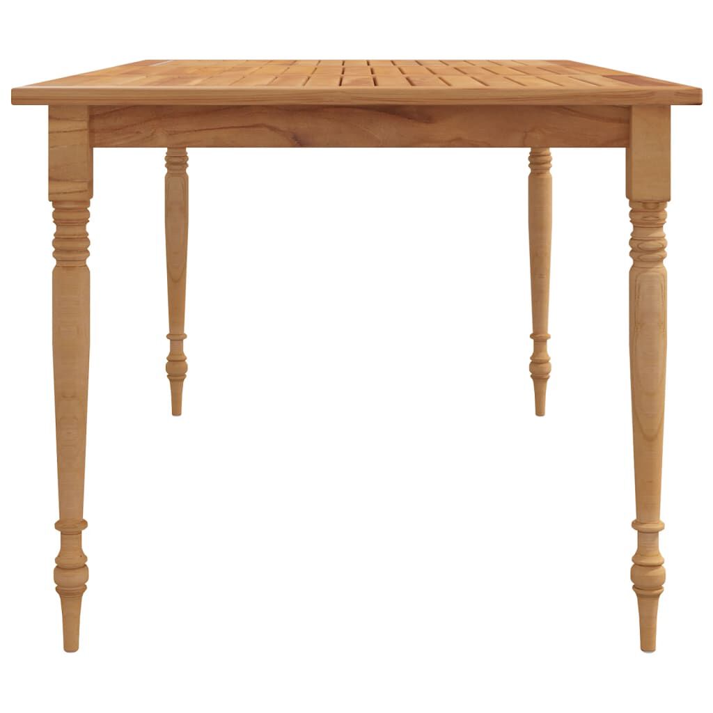 vidaXL Τραπέζι Batavia 150 x 90 x 75 εκ. από Μασίφ Ξύλο Teak