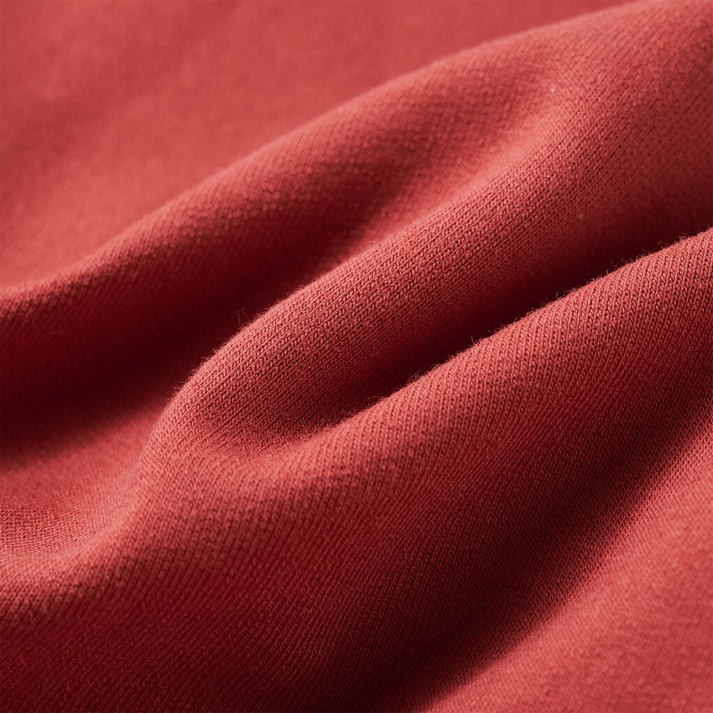 Φούτερ Παιδικό με Κουκούλα Burnt Red 116