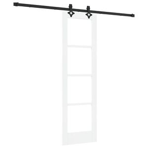 vidaXL &Sigma;&upsilon;&rho;ό&mu;&epsilon;&nu;&eta; &Pi;ό&rho;&tau;&alpha; &Lambda;&epsilon;&upsilon;&kappa;ό 61 x 198,5 &epsilon;&kappa;. &Mu;&alpha;&sigma;ί&phi; &xi;ύ&lambda;&omicron; &pi;&epsilon;ύ&kappa;&omicron;&upsilon; &kappa;&alpha;&iota; &gamma;&upsilon;&alpha;&lambda;ί