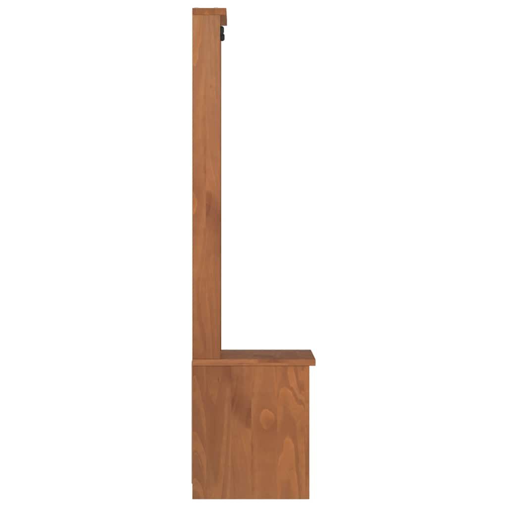 vidaXL Δέντρο χωλ "SANDENS" 45x40x159,5 εκ.Πεύκο μασίφ ξύλο