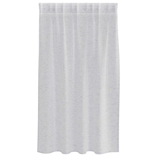 vidaXL Κουρτίνες 2 pcs Ανοιχτό γκρι 140 x 140 εκ. Πολυεστέρας