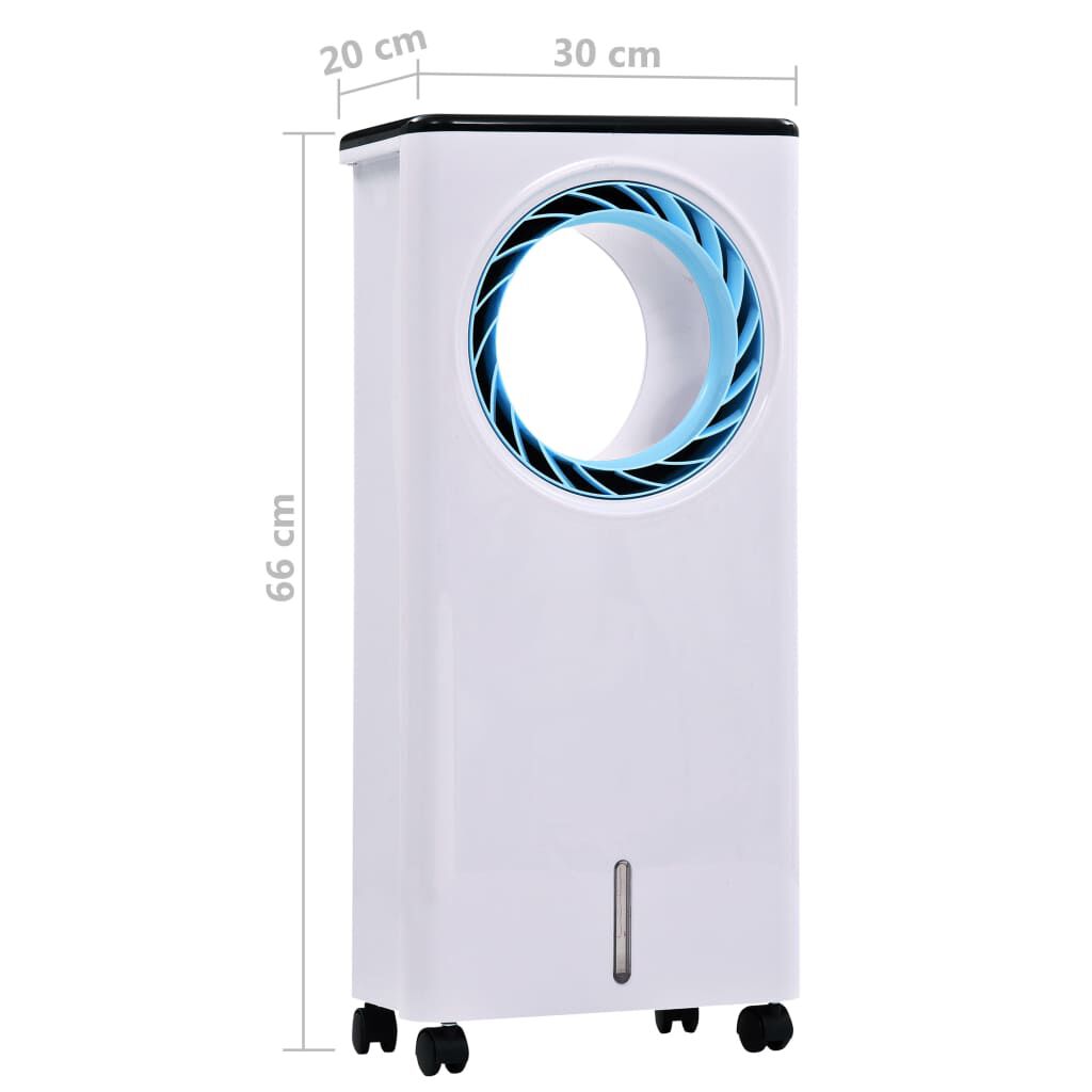vidaXL Air Cooler / Υγραντήρας / Ιονιστής 3 σε 1 Φορητό 80 W