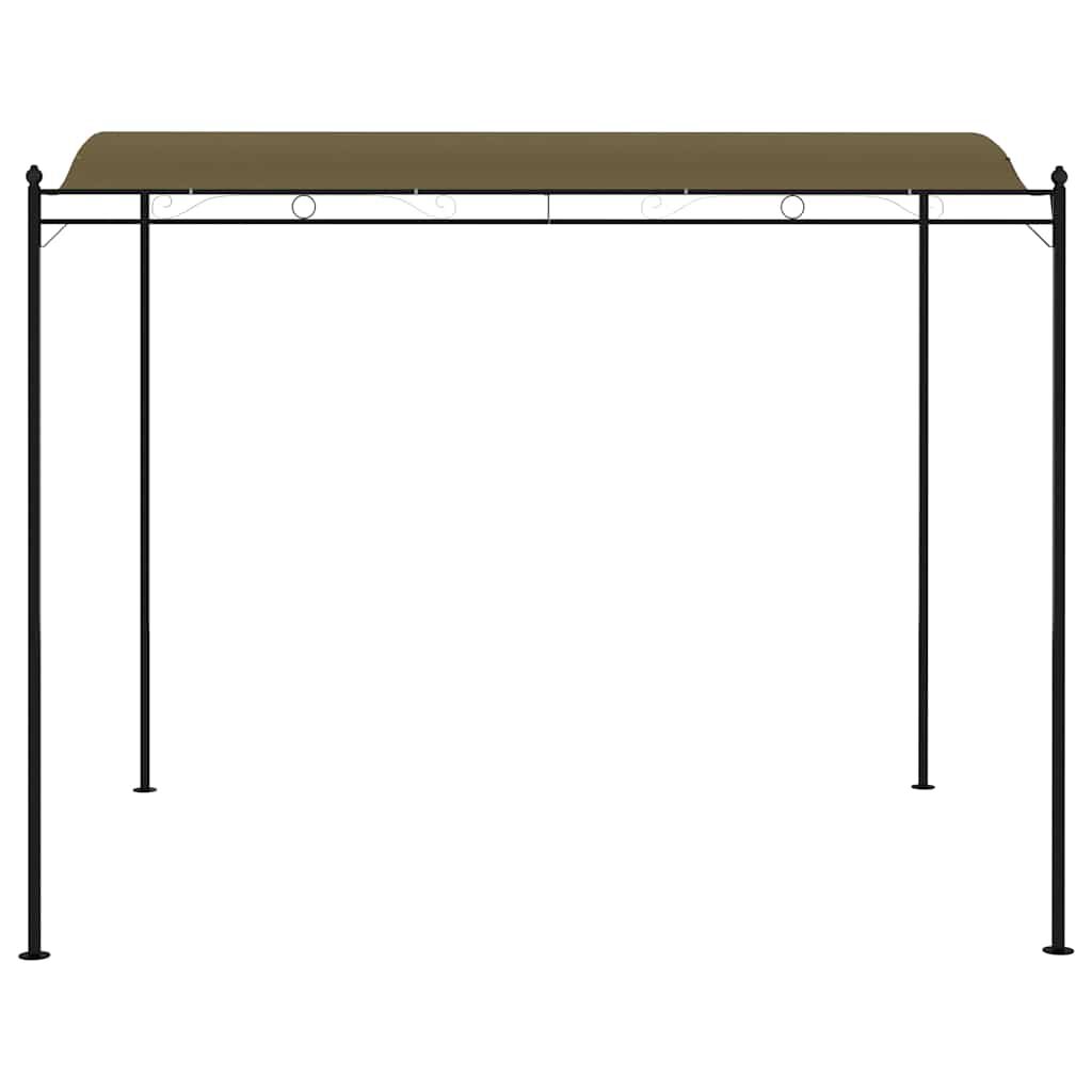vidaXL Κιόσκι Σκίασης Taupe 3 x 2,4 μ. 180 γρ./μ²
