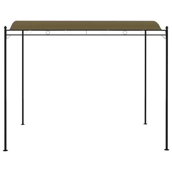 vidaXL Κιόσκι Σκίασης Taupe 3 x 2,4 μ. 180 γρ./μ²