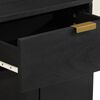 vidaXL Κομοδίνο Μαύρο 50 x 33 x 60 εκ. από Επεξεργασμένο Ξύλο