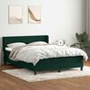 vidaXL &Kappa;&rho;&epsilon;&beta;ά&tau;&iota; Boxspring &mu;&epsilon; &Sigma;&tau;&rho;ώ&mu;&alpha; &Sigma;&kappa;&omicron;ύ&rho;&omicron; &Pi;&rho;ά&sigma;&iota;&nu;&omicron; 160x210&epsilon;&kappa;. &Beta;&epsilon;&lambda;&omicron;ύ&delta;&iota;&nu;&omicron;
