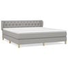 vidaXL &Kappa;&rho;&epsilon;&beta;ά&tau;&iota; Boxspring &mu;&epsilon; &Sigma;&tau;&rho;ώ&mu;&alpha; &Alpha;&nu;. &Pi;&rho;ά&sigma;&iota;&nu;&omicron; 160x200&epsilon;&kappa; &Upsilon;&phi;&alpha;&sigma;&mu;ά&tau;&iota;&nu;&omicron;