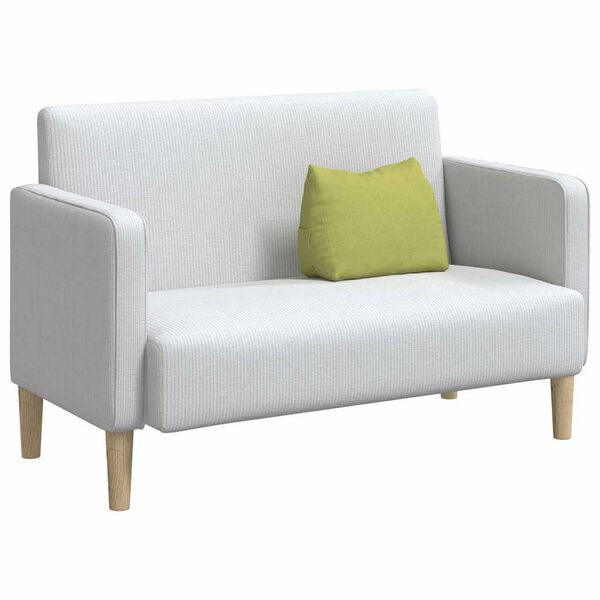 vidaXL Μαξιλάρι Πλάτης Ανοιχτό Πράσινο 45 x 20 x 35 εκ. ύφασμα