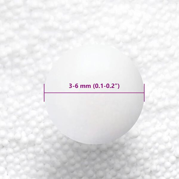 vidaXL Γέμισμα EPS 100 L Λευκό 10 kg/m³