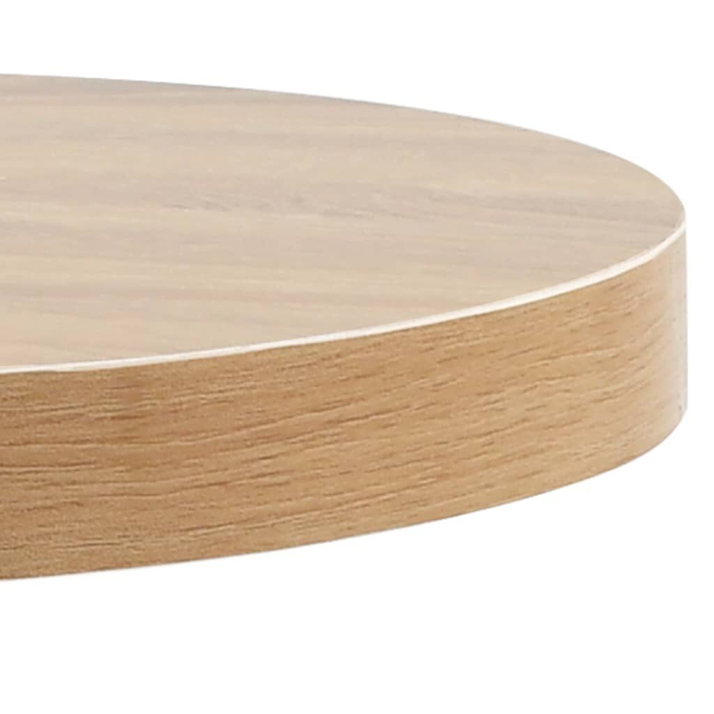 vidaXL Τραπέζι Bistro Ανοιχτό Καφέ 60 εκ. από MDF