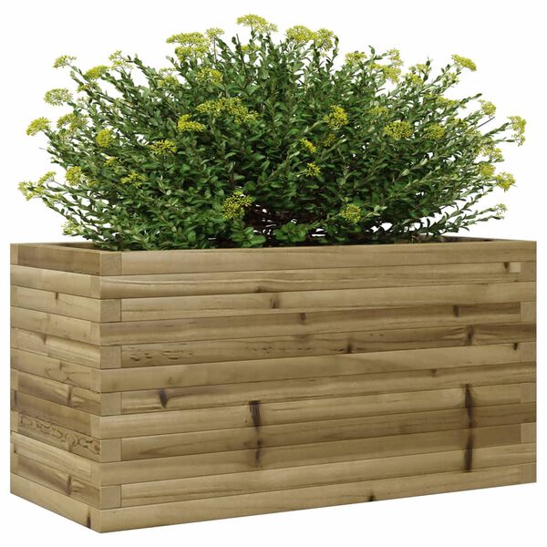 vidaXL Ζαρντινιέρα Κήπου 90x40x46 εκ. από Εμποτισμένο Ξύλο Πεύκου