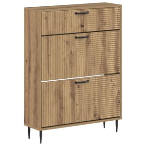 vidaXL &Nu;&tau;&omicron;&upsilon;&lambda;ά&pi;&alpha; &Pi;&alpha;&pi;&omicron;&upsilon;&tau;&sigma;&iota;ώ&nu; HAARLEM 78 x 24 x 103 &epsilon;&kappa;. Artisan &Delta;&rho;&upsilon;&sigmaf;