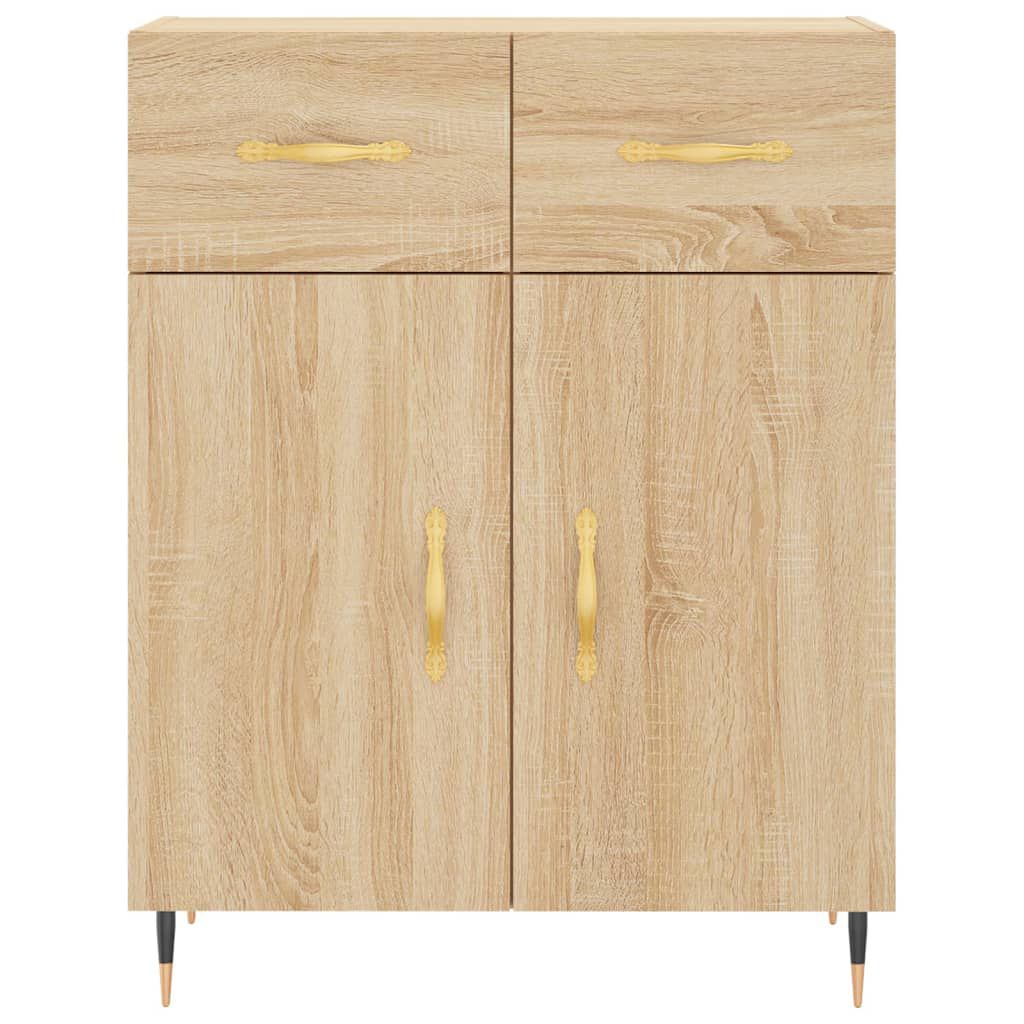 vidaXL Ντουλάπι Sonoma Δρυς 69,5 x 34 x 90 εκ. από Επεξεργασμένο Ξύλο