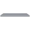 vidaXL Ράφι Τοίχου Γκρι 90x23,5x3,8 εκ. MDF