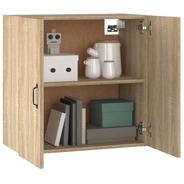 vidaXL Ντουλάπι Τοίχου Sonoma Δρυς 60x31x60 εκ. Επεξεργασμένο Ξύλο