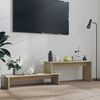vidaXL Έπιπλο Τηλεόρασης Sonoma Δρυς 180 x 30 x 43 εκ. από Επεξ. Ξύλο