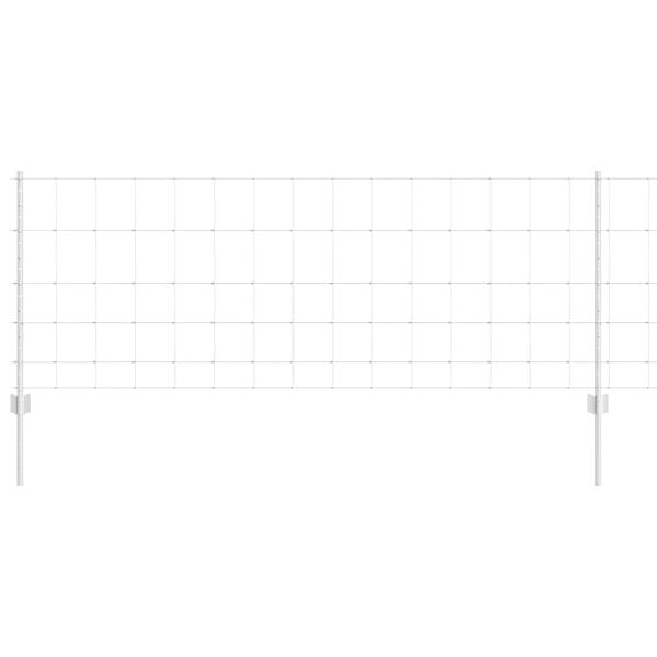 vidaXL &Tau;&epsilon;&nu;&tau;ώ&tau;&omicron; &mu;&epsilon; &sigma;&tau;ή&rho;&iota;&gamma;&mu;&alpha; &Alpha;&sigma;&eta;&mu;ί 0,8 x 25 m &Alpha;&tau;&sigma;ά&lambda;&iota;
