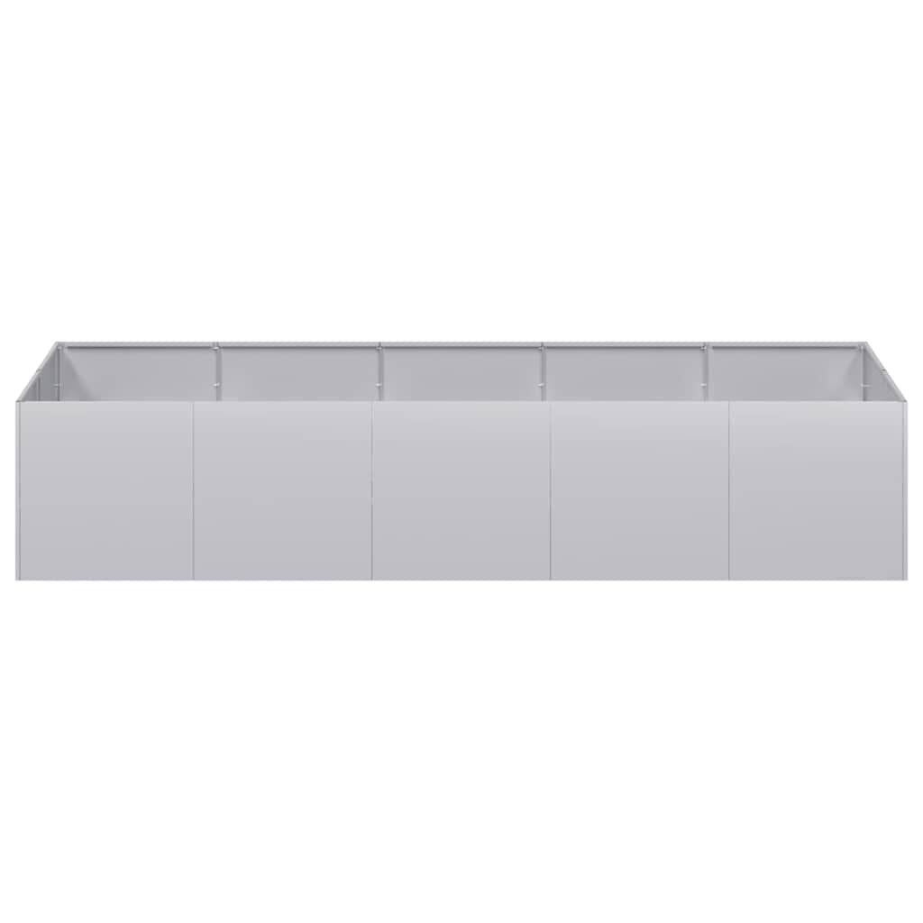 vidaXL Ζαρντινιέρα 200x80x40 εκ. από Γαλβανισμένο Ατσάλι
