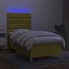 vidaXL &Kappa;&rho;&epsilon;&beta;ά&tau;&iota; Boxspring &mu;&epsilon; &Sigma;&tau;&rho;ώ&mu;&alpha; & LED &Pi;&rho;ά&sigma;&iota;&nu;&omicron; 90x200 &epsilon;&kappa;. &Upsilon;&phi;&alpha;&sigma;&mu;ά&tau;&iota;&nu;&omicron;
