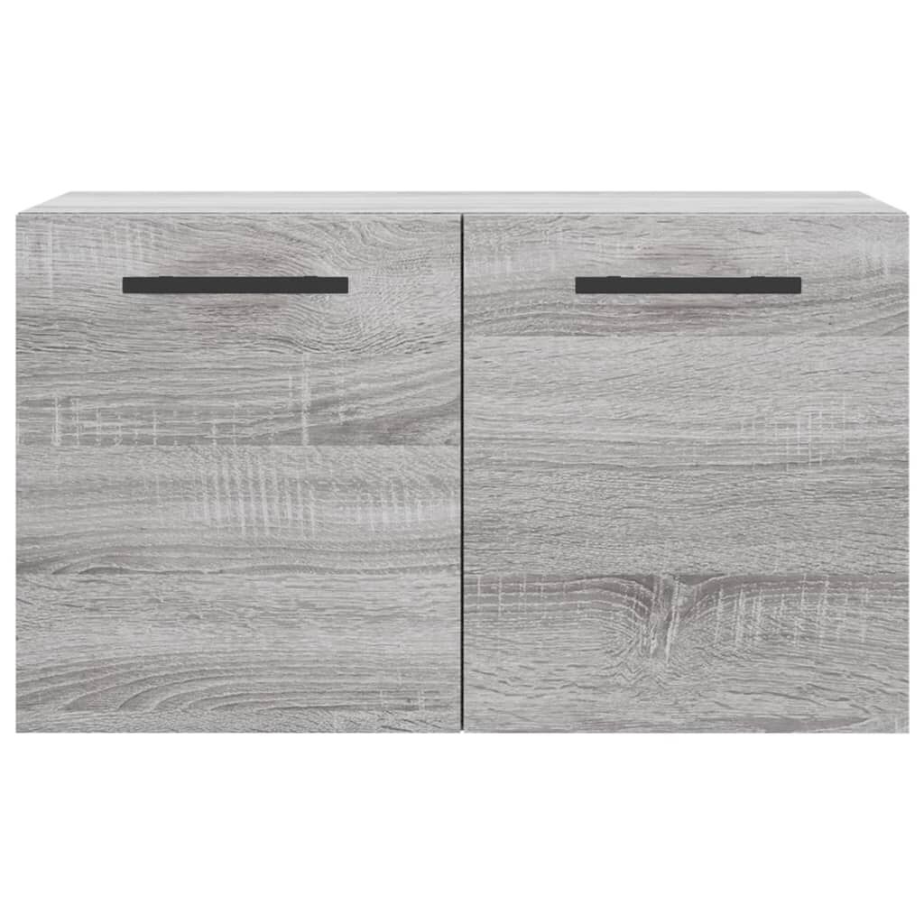 vidaXL Ντουλάπι Τοίχου Γκρι Sonoma 60x36,5x35 εκ. Επεξεργασμένο Ξύλο