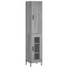 vidaXL &Mu;&pi;&omicron;&upsilon;&phi;έ&sigmaf; Sonoma &Gamma;&kappa;&rho;&iota; 34,5 x 34 x 180 &epsilon;&kappa;. &alpha;&pi;ό &Epsilon;&pi;&epsilon;&xi;&epsilon;&rho;&gamma;&alpha;&sigma;&mu;έ&nu;&omicron; &Xi;ύ&lambda;&omicron;