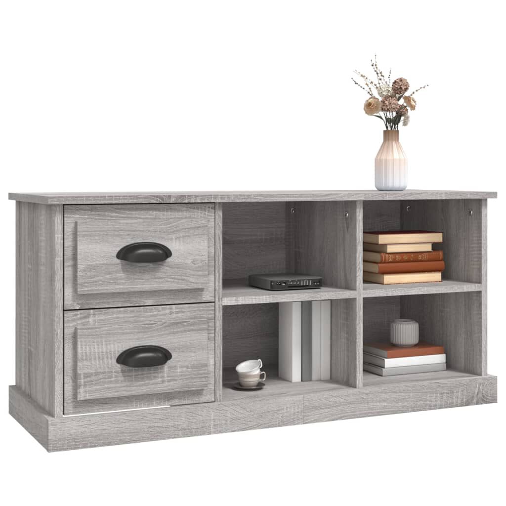 vidaXL Έπιπλο Τηλεόρασης Γκρι Sonoma 102x35,5x47,5 εκ. Επεξεργ. Ξύλο