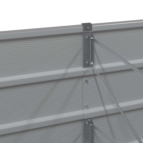 vidaXL &Gamma;&lambda;ά&sigma;&tau;&rho;&alpha; &Alpha;&nu;&omicron;&iota;&chi;&tau;ό &gamma;&kappa;&rho;&iota; 480 x 50 x 45 &epsilon;&kappa; &Epsilon;&pi;&iota;&kappa;&alpha;&lambda;&upsilon;&mu;&mu;έ&nu;&omicron;&sigmaf; &Chi;ά&lambda;&upsilon;&beta;&alpha;&sigmaf;