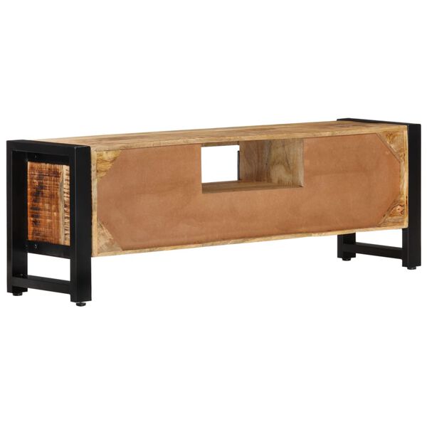 vidaXL Έπιπλο Τηλεόρασης 120 x 30 x 40 εκ. από Μασίφ Ξύλο Μάνγκο
