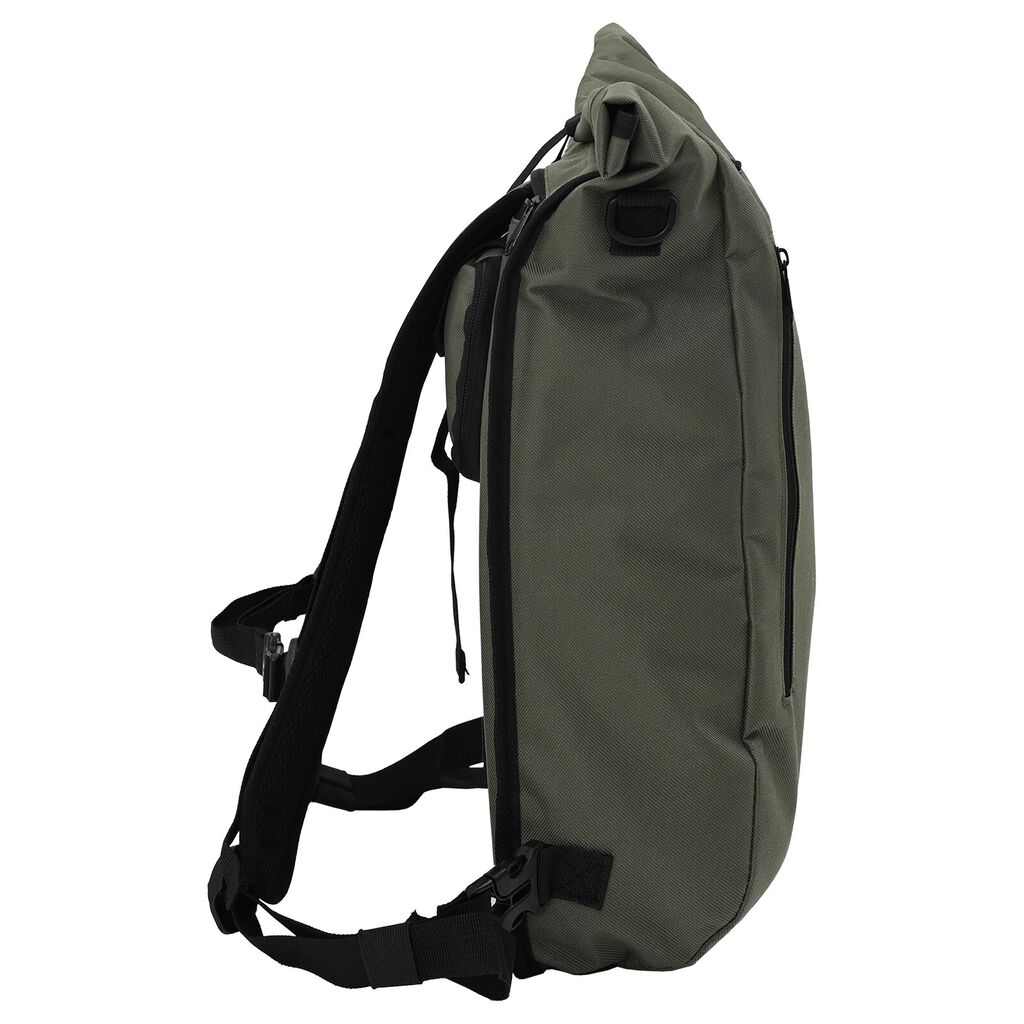 vidaXL Τσάντα Ποδηλάτου για Φάρο 20 L Ελιά 31x13x58 εκ.