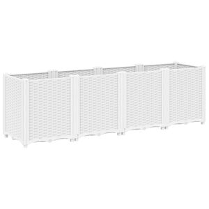 vidaXL &Zeta;&alpha;&rho;&nu;&tau;&iota;&nu;&iota;έ&rho;&alpha; &Kappa;ή&pi;&omicron;&upsilon; &Lambda;&epsilon;&upsilon;&kappa;ή 160x40x53 &epsilon;&kappa;. &Pi;&omicron;&lambda;&upsilon;&pi;&rho;&omicron;&pi;&upsilon;&lambda;έ&nu;&iota;&omicron;