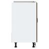 vidaXL Ντουλάπι βάσης νεροχύτη "Kalmar" Καφέ δρυς 80x46x81,5 cm