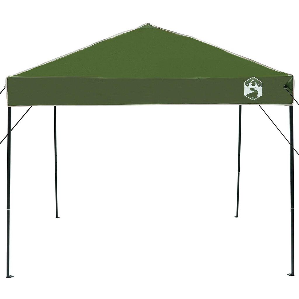 vidaXL Σκηνή Σκίασης Πράσινο 250 x 250 x 227 / 236 / 245 εκ. Ύφασμα Oxford