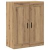 vidaXL Highboard 2 pcs Artisan Oak &Epsilon;&pi;&epsilon;&xi;&epsilon;&rho;&gamma;&alpha;&sigma;&mu;έ&nu;&omicron; &xi;ύ&lambda;&omicron;