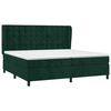 vidaXL &Kappa;&rho;&epsilon;&beta;ά&tau;&iota; Boxspring &mu;&epsilon; &Sigma;&tau;&rho;ώ&mu;&alpha; &Sigma;&kappa;&omicron;ύ&rho;&omicron; &Pi;&rho;ά&sigma;&iota;&nu;&omicron; 200x200&epsilon;&kappa;. &Beta;&epsilon;&lambda;&omicron;ύ&delta;&iota;&nu;&omicron;
