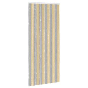 vidaXL &Kappa;&omicron;&upsilon;&rho;&tau;ί&nu;&alpha; &epsilon;&nu;&tau;ό&mu;&omega;&nu; Chenille &Gamma;&kappa;&rho;&iota; &kappa;&alpha;&iota; &Mu;&pi;&epsilon;&zeta; 100 x 230 cm 100% PP