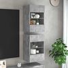 vidaXL &Kappa;&rho;&epsilon;&mu;&alpha;&sigma;&tau;ά &nu;&tau;&omicron;&upsilon;&lambda;ά&pi;&iota;&alpha; &mu;&epsilon; &phi;ώ&tau;&alpha; LED &gamma;&iota;&alpha; &tau;&eta;&lambda;&epsilon;ό&rho;&alpha;&sigma;&eta; 2 &Tau;&epsilon;&mu; &Gamma;&kappa;&rho;&iota; &Sigma;&kappa;&upsilon;&rho;&omicron;&delta;έ&mu;&alpha;&tau;&omicron;&sigmaf; 40x30x60,5 &epsilon;&kappa;.