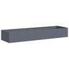 vidaXL Ζαρντινιέρα Ανθρακί 280x80x40 εκ. από Χάλυβα