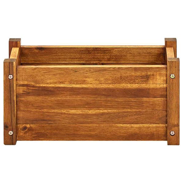 vidaXL Ζαρντινιέρα Υπερυψωμένη 50 x 25 x 25 εκ. από Ξύλο Ακακίας