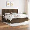 vidaXL &Kappa;&rho;&epsilon;&beta;ά&tau;&iota; Boxspring &mu;&epsilon; &Sigma;&tau;&rho;ώ&mu;&alpha; &Sigma;&kappa;&omicron;ύ&rho;&omicron; &Kappa;&alpha;&phi;έ 200x200 &epsilon;&kappa;. &Upsilon;&phi;&alpha;&sigma;&mu;ά&tau;&iota;&nu;&omicron;