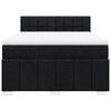 vidaXL &Kappa;&rho;&epsilon;&beta;ά&tau;&iota; Boxspring &mu;&epsilon; &Sigma;&tau;&rho;ώ&mu;&alpha; &Mu;&alpha;ύ&rho;&omicron; 140x200 &epsilon;&kappa;. &Upsilon;&phi;&alpha;&sigma;&mu;ά&tau;&iota;&nu;&omicron;