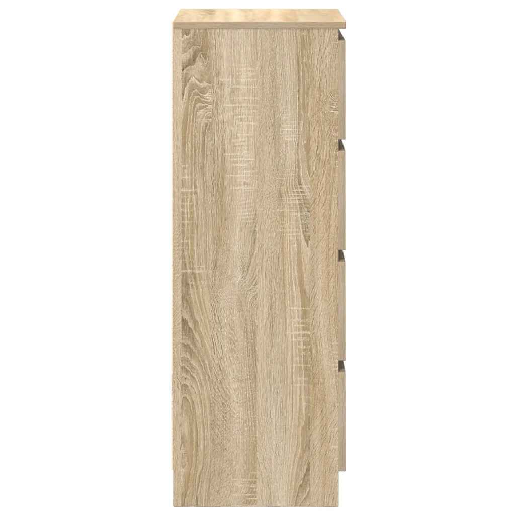 vidaXL Ντουλάπι Sonoma Δρυς 37,5x35x99 εκ. από Επεξεργασμένο Ξύλο